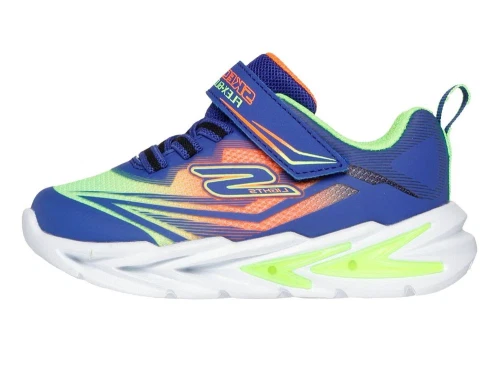 Skechers sneakers blå multi med blinklys